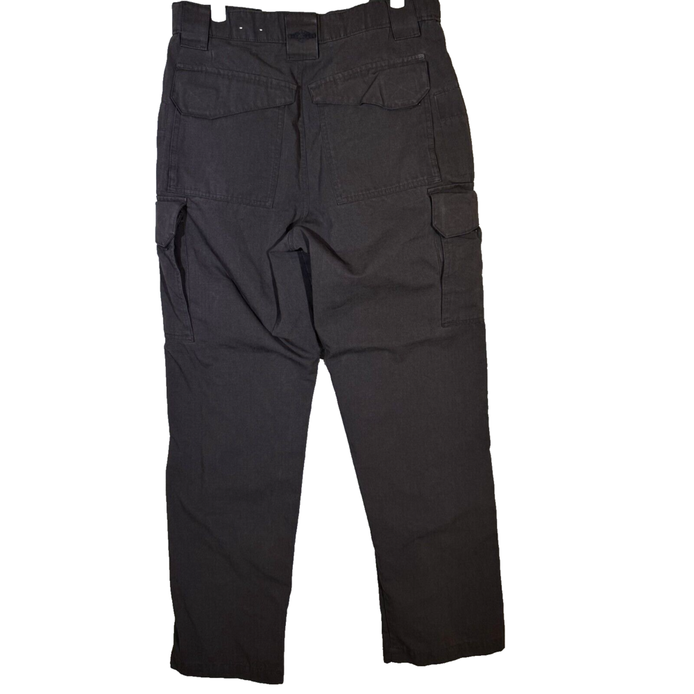 Tru-Spec Pants Men’s 32X32 Black Tactical Cargo Cotton High-Rise Straight Leg